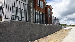 Rocklok Retaining Wall  Concrete Blocks