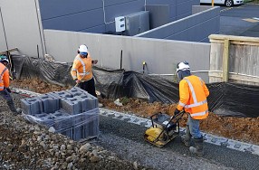 Rocklok Retaining Wall  Concrete Blocks